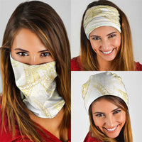 Samoa Lotu Tamaiti Gold Neck Gaiter Teuila Tatau LT7 - Polynesian Pride