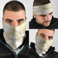 Samoa Lotu Tamaiti Gold Neck Gaiter Teuila Tatau LT7 - Polynesian Pride