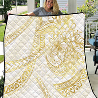 Samoa Lotu Tamaiti Gold Quilt Teuila Tatau LT7 Gold - Polynesian Pride