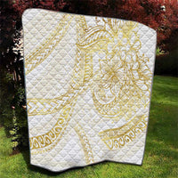 Samoa Lotu Tamaiti Gold Quilt Teuila Tatau LT7 - Polynesian Pride