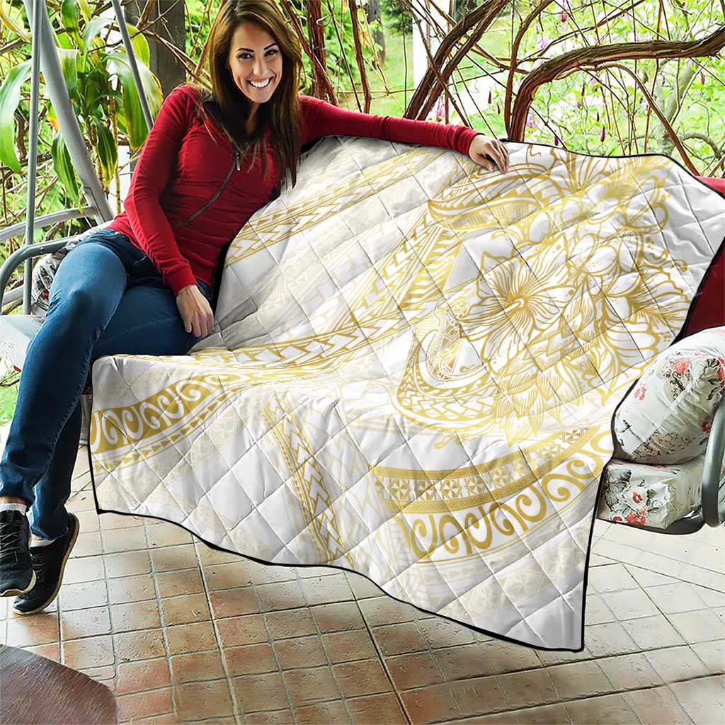 Samoa Lotu Tamaiti Gold Quilt Teuila Tatau LT7 - Polynesian Pride