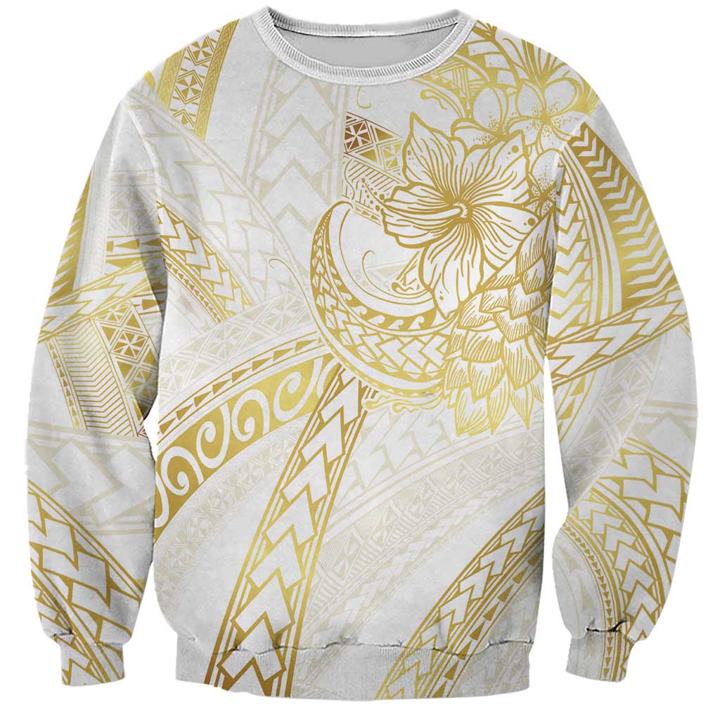 Samoa Lotu Tamaiti Gold Sweatshirt Teuila Tatau LT7 Unisex Gold - Polynesian Pride
