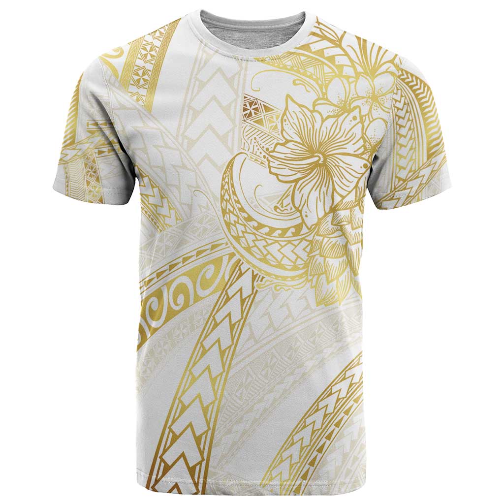 Samoa Lotu Tamaiti Gold T Shirt Teuila Tatau LT7 Gold - Polynesian Pride
