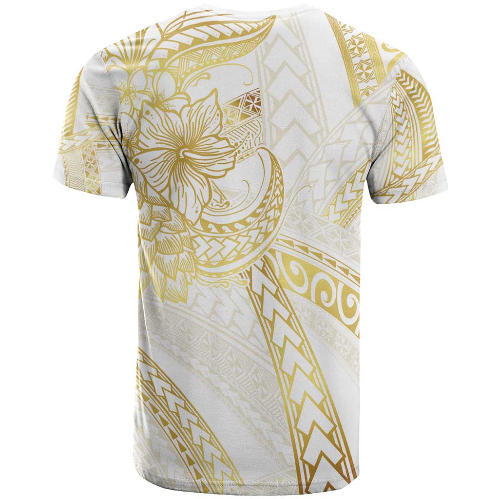 Samoa Lotu Tamaiti Gold T Shirt Teuila Tatau LT7 - Polynesian Pride