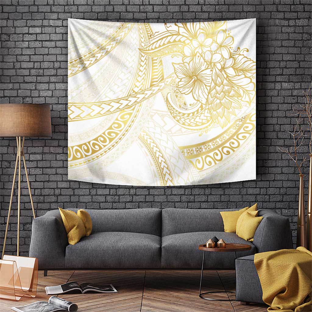 Samoa Lotu Tamaiti Gold Tapestry Teuila Tatau LT7 Gold - Polynesian Pride