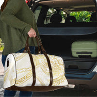 Samoa Lotu Tamaiti Gold Travel Bag Teuila Tatau LT7 - Polynesian Pride