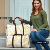 Samoa Lotu Tamaiti Gold Travel Bag Teuila Tatau LT7 - Polynesian Pride