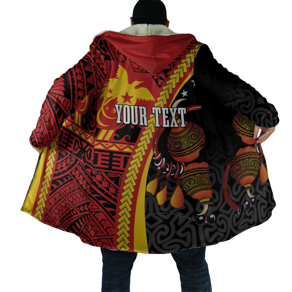 Papua New Guinea Independence Personalised Cloak PNG Bagi and Lime Pot LT7 - Polynesian Pride