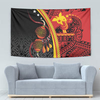 Papua New Guinea Independence Tapestry PNG Bagi and Lime Pot LT7 - Polynesian Pride