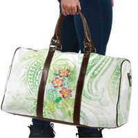 Summer Green Polynesian Jellyfish Travel Bag Watercolor Glows LT7 - Polynesian Pride