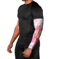 Rose Pink Polynesian Jellyfish Arm Sleeves Watercolor Glows LT7 - Polynesian Pride