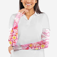 Rose Pink Polynesian Jellyfish Arm Sleeves Watercolor Glows LT7 - Polynesian Pride