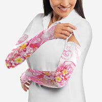 Rose Pink Polynesian Jellyfish Arm Sleeves Watercolor Glows LT7 - Polynesian Pride