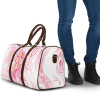 Rose Pink Polynesian Jellyfish Travel Bag Watercolor Glows LT7 - Polynesian Pride