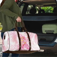 Rose Pink Polynesian Jellyfish Travel Bag Watercolor Glows LT7 - Polynesian Pride