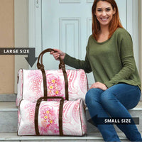 Rose Pink Polynesian Jellyfish Travel Bag Watercolor Glows LT7 - Polynesian Pride