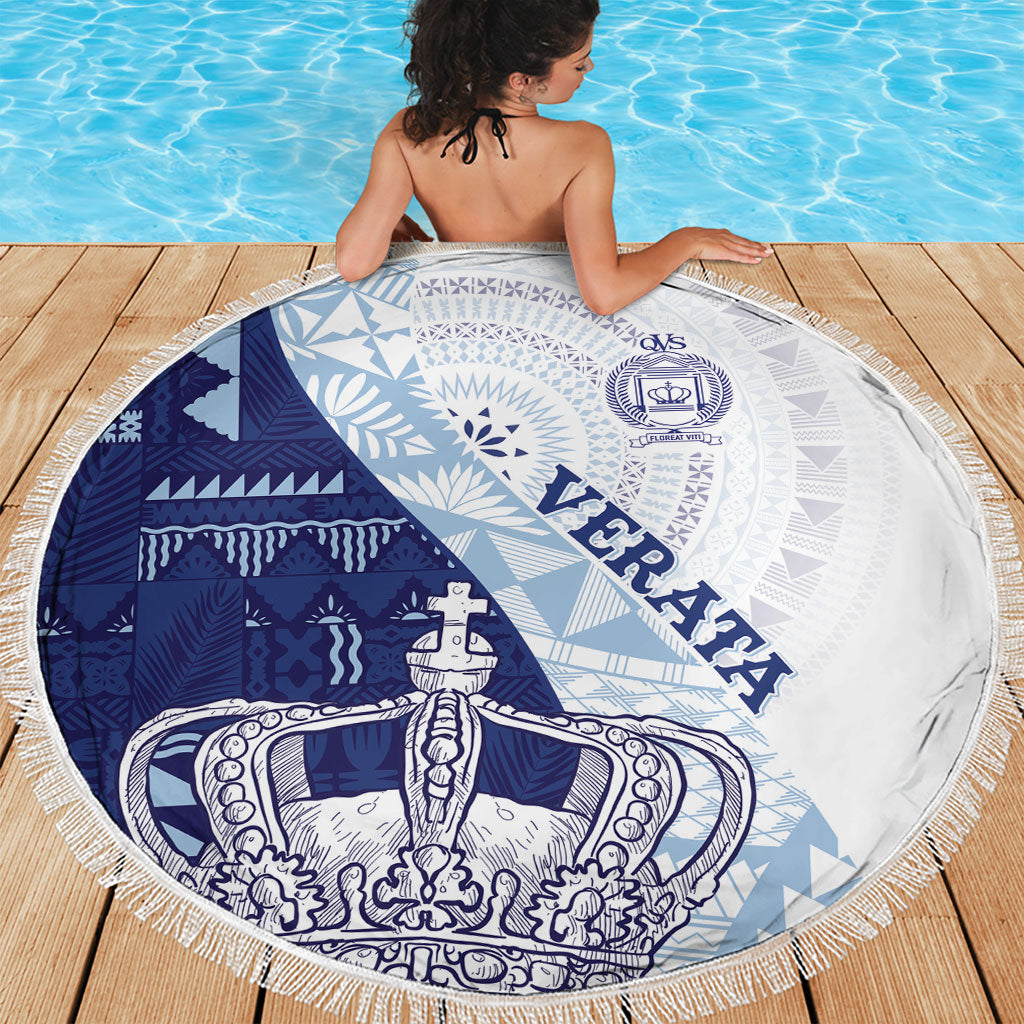 Queen Victoria School Fiji Vulinitu Verata House Beach Blanket Masi Tapa LT7 - Polynesian Pride