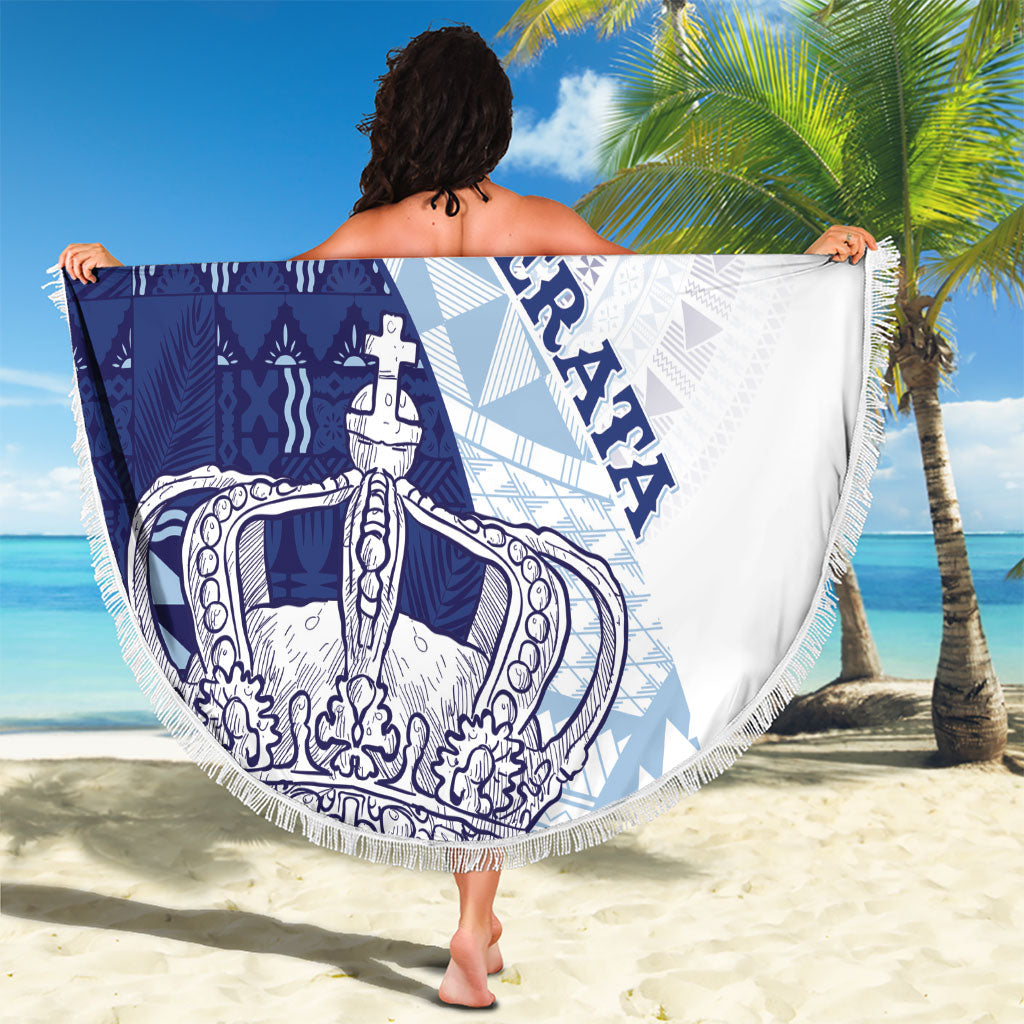 Queen Victoria School Fiji Vulinitu Verata House Beach Blanket Masi Tapa LT7 - Polynesian Pride
