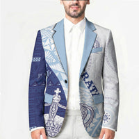 Queen Victoria School Fiji Vulinitu Verata House Blazer Masi Tapa LT7 - Polynesian Pride