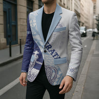 Queen Victoria School Fiji Vulinitu Verata House Blazer Masi Tapa LT7 - Polynesian Pride