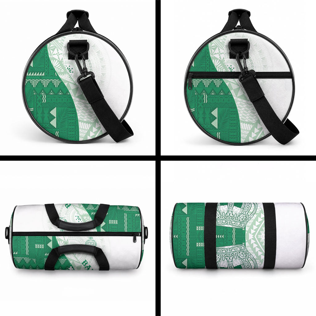 Queen Victoria School Fiji Vulinitu Bau House Duffle Bag Masi Tapa LT7 - Polynesian Pride