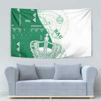 Queen Victoria School Fiji Vulinitu Bau House Tapestry Masi Tapa LT7 - Polynesian Pride