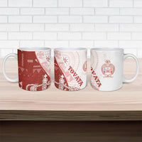 Queen Victoria School Fiji Vulinitu Tovata House Ceramic Mug Masi Tapa LT7 - Polynesian Pride