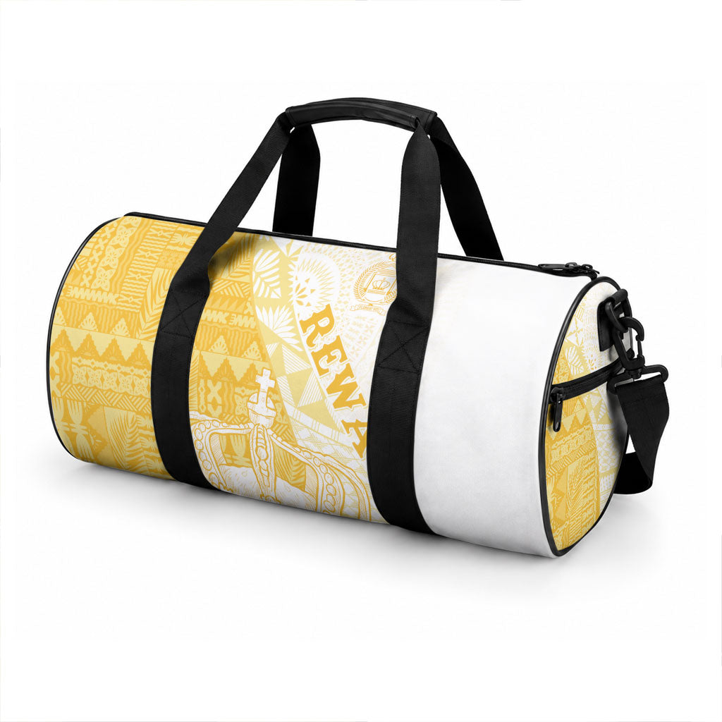 Queen Victoria School Fiji Vulinitu Rewa House Duffle Bag Masi Tapa LT7 - Polynesian Pride