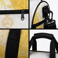 Queen Victoria School Fiji Vulinitu Rewa House Duffle Bag Masi Tapa LT7 - Polynesian Pride