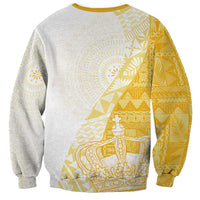 Queen Victoria School Fiji Vulinitu Rewa House Sweatshirt Masi Tapa LT7 - Polynesian Pride