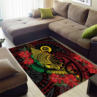 Vanuatu Meri Krismas Area Rug Conch Shell Tribal Art LT7 - Polynesian Pride