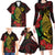 Vanuatu Meri Krismas Family Matching Long Sleeve Bodycon Dress and Hawaiian Shirt Conch Shell Tribal Art