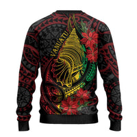 Vanuatu Meri Krismas Ugly Christmas Sweater Conch Shell Tribal Art LT7 - Polynesian Pride