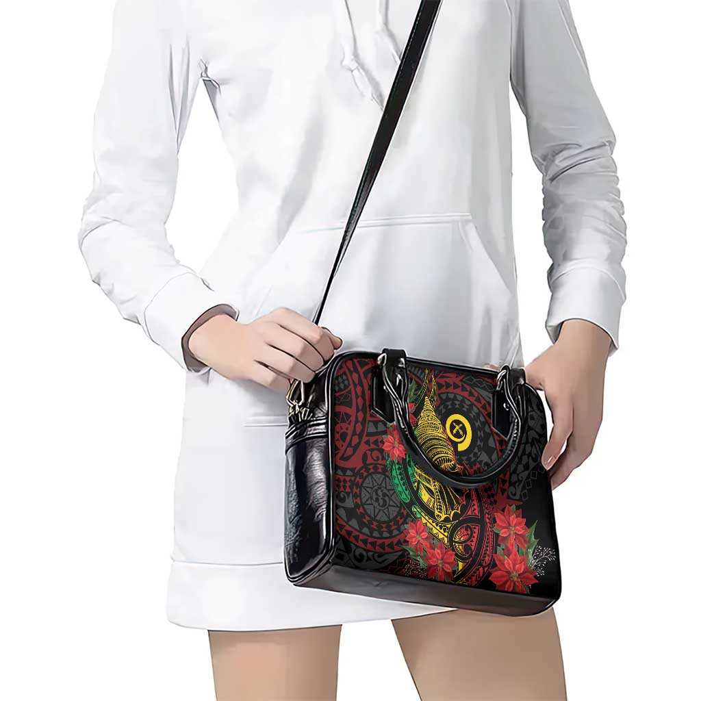 Vanuatu Meri Krismas Shoulder Handbag Conch Shell Tribal Art LT7 - Polynesian Pride