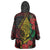 Vanuatu Meri Krismas Wearable Blanket Hoodie Conch Shell Tribal Art