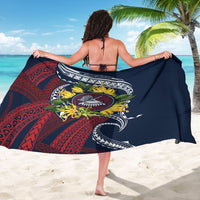 Samoa Moso'oi Flowers Tatau Sarong Festive National Color LT7 - Polynesian Pride
