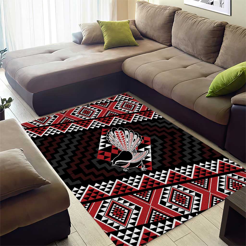 Taniko Aotearoa Area Rug Poutama Mix Piwakawaka LT7 - Polynesian Pride