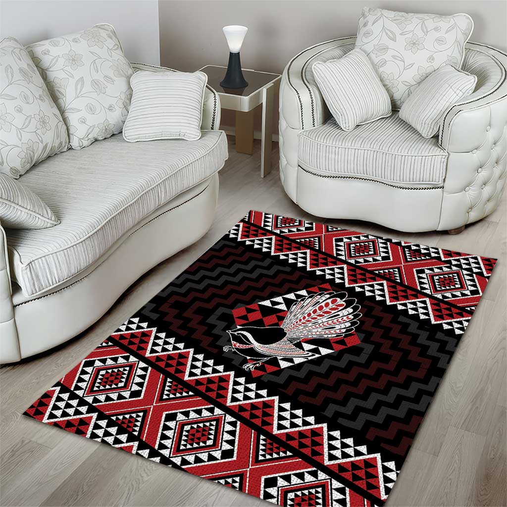 Taniko Aotearoa Area Rug Poutama Mix Piwakawaka LT7 - Polynesian Pride