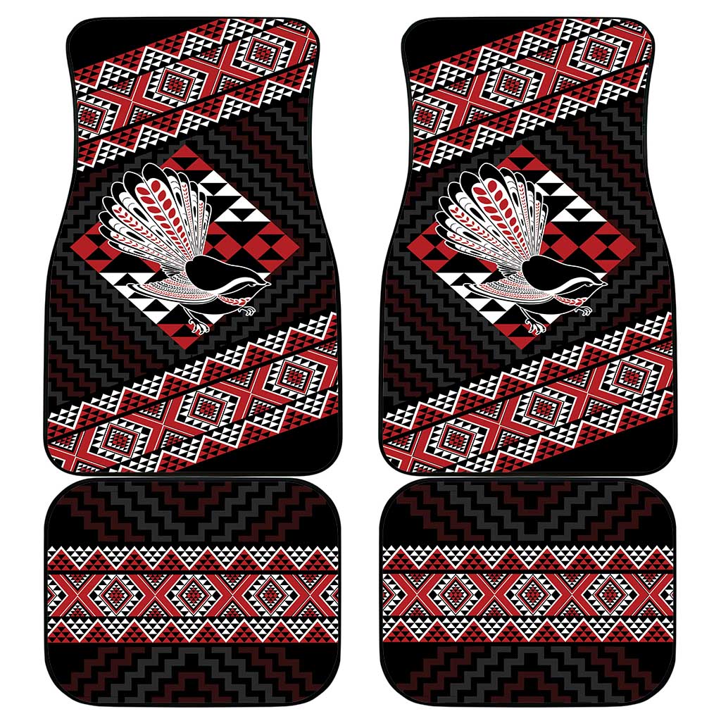 Taniko Aotearoa Car Mats Poutama Mix Piwakawaka LT7 - Polynesian Pride