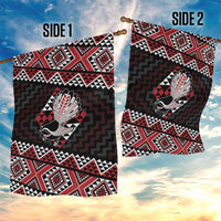 Taniko Aotearoa Garden Flag Poutama Mix Piwakawaka LT7 - Polynesian Pride