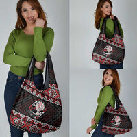 Taniko Aotearoa Grocery Bag Poutama Mix Piwakawaka LT7 - Polynesian Pride