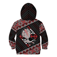 Taniko Aotearoa Kid Hoodie Poutama Mix Piwakawaka LT7 - Polynesian Pride