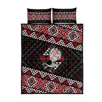 Taniko Aotearoa Quilt Bed Set Poutama Mix Piwakawaka LT7 - Polynesian Pride