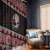 Taniko Aotearoa Window Curtain Poutama Mix Piwakawaka LT7 - Polynesian Pride