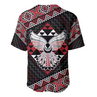 Taniko Aotearoa Baseball Jersey Poutama Mix Piwakawaka - Ver02 LT7 - Polynesian Pride