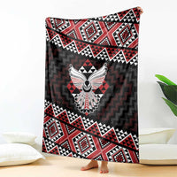 Taniko Aotearoa Blanket Poutama Mix Piwakawaka - Ver02 LT7 - Polynesian Pride