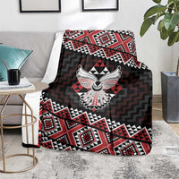 Taniko Aotearoa Blanket Poutama Mix Piwakawaka - Ver02 LT7 - Polynesian Pride