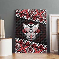 Taniko Aotearoa Canvas Wall Art Poutama Mix Piwakawaka - Ver02 LT7 - Polynesian Pride
