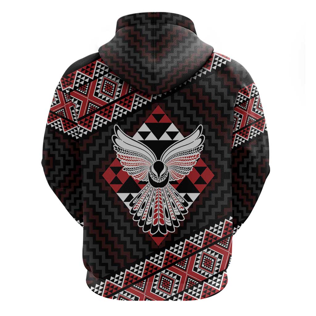 Taniko Aotearoa Hoodie Poutama Mix Piwakawaka - Ver02 LT7 - Polynesian Pride