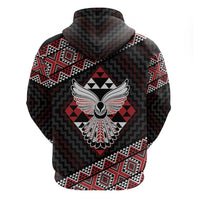 Taniko Aotearoa Hoodie Poutama Mix Piwakawaka - Ver02 LT7 - Polynesian Pride